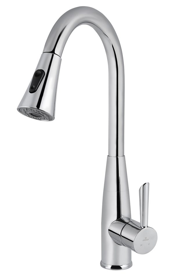 Смеситель KAISER Merkur кухня боковой выдвижной Ø40