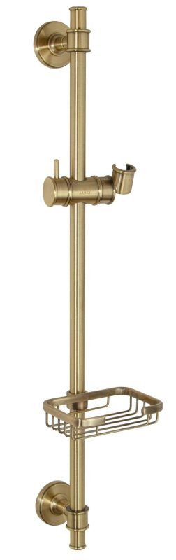 Душевая стойка KAISER металл + мыльница /Бронза/