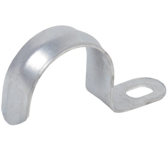 Скоба металл.однолапковая d25-26мм (упак.5)