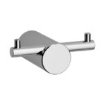 Крючок двойной KAISER Vita /Нержавейка/Хром