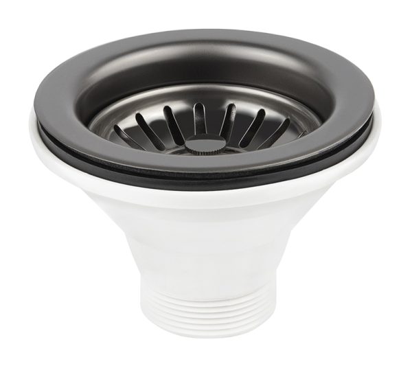 Выпуск для сифона Ø40*3 1/2" KAISER, Воронёная сталь