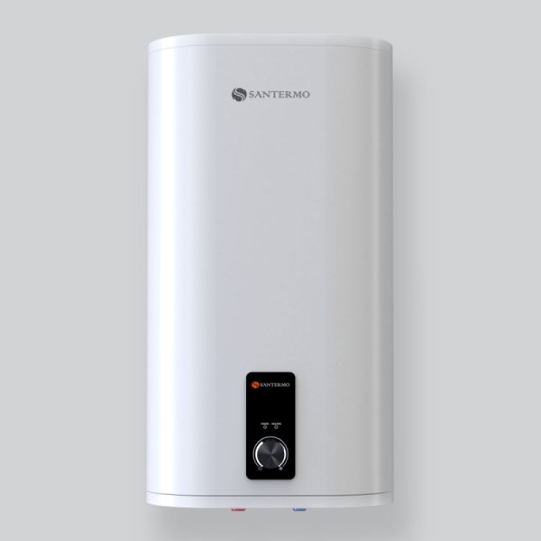 Водонагреватель накопительный 100л универсальный монтаж, плоский SANTERMO