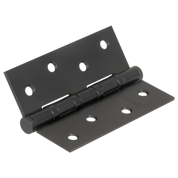 Петля универсальная 100х75х2,5мм BL (черный матовый) блистер FUARO