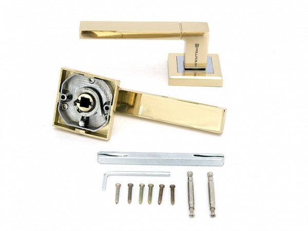 Ручка дверная A Dakota GP (золото) "PALLADIUM"