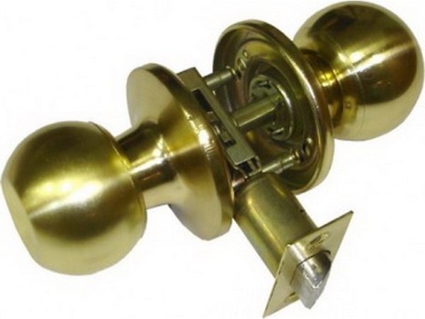 Защелка МК 0607-05(меж/комнатная) SВ (мат.золото) "САЗАР"**