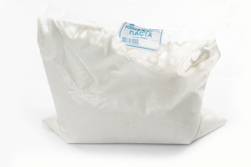 Известковая паста отбеленная Известковая паста отбеленная