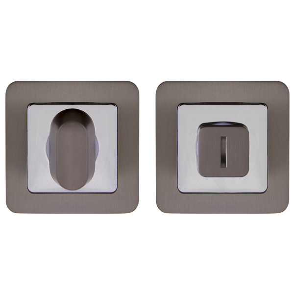 Ручка поворотная BK6 QR GR/CP-23 графит/хром//PUNTO