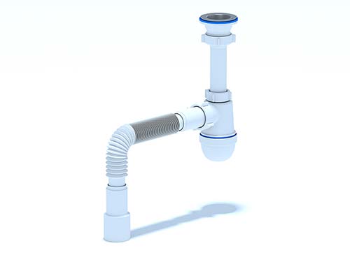 Сифон Ани 1-1/2" х 40 с г/тр. 40х40/50, сборный