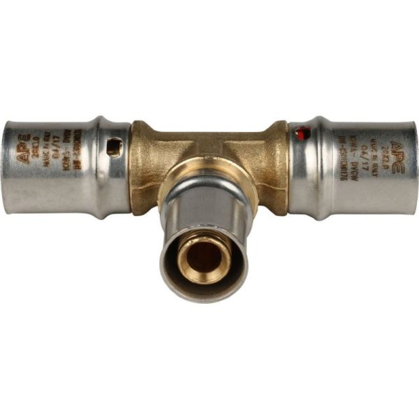 Тройник-пресс 20x16x20 STOUT