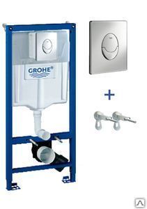 Инсталляция GROHE Rapid SL 113 см, для подвесного унитаза,(3 в1)/ овал