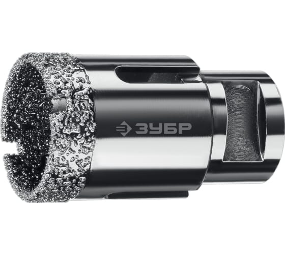 Коронка 35 мм под УШМ керамогранит железобетон Зубр 29865-35