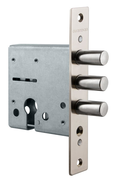 Корпус врезного замка ЗВ 12.01 /123:32//ГАРДИАН