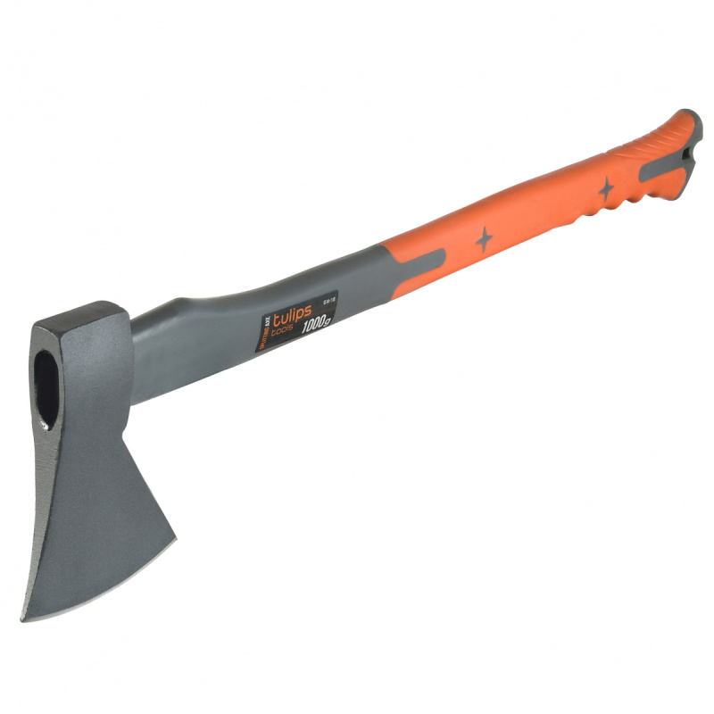 Топор 1000 гр обрезиненная фиберглассовая рукоятка Tulips Tools IS14-110 Топор 1000 гр обрезиненная фиберглассовая рукоятка Tulips Tools IS14-110