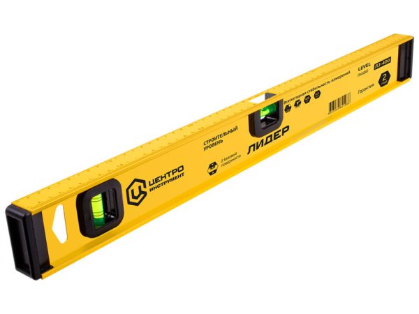 Уровень 1500 мм 3 колбы ЛИДЕР Л14-1500