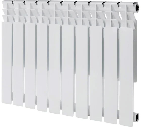 Радиатор алюминиевый Оазис ЭКО (РОССИЯ) 350х80 10 секций