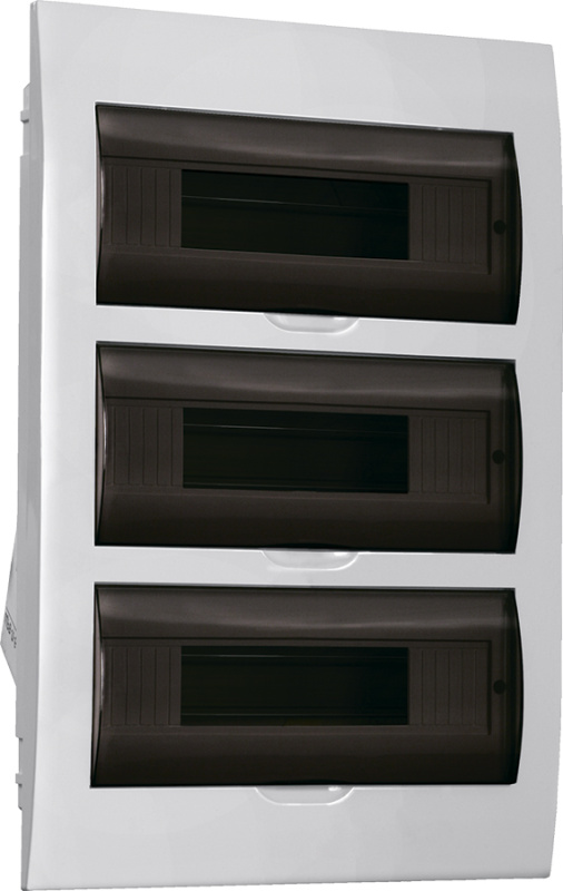 Бокс ЩРВ-П-36 модулей встраиваемый пластик IP40 ИЭК (упак.5/5)