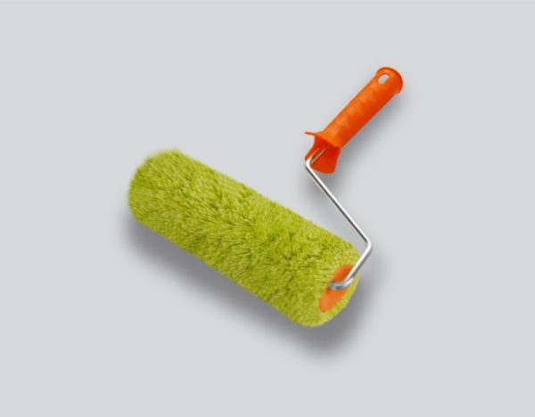 Валик 180 мм Профи фасадный зеленый полиакрил бюгель 8 мм ворс 18 мм d 58 мм