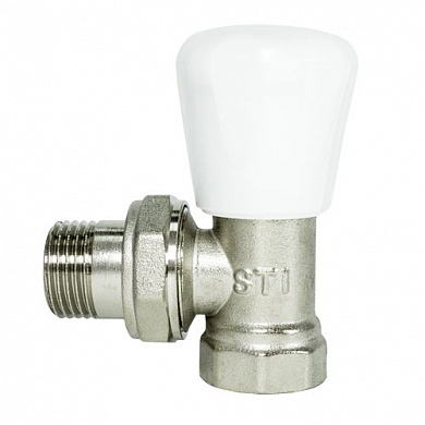 Клапан регулирующий угловой "STI" 3/4"
