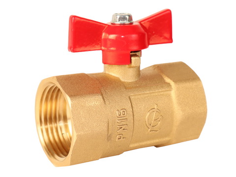 Кран шаровой ПРАКТИК 1" в/в баб. "ГАЛЛОП" (40)