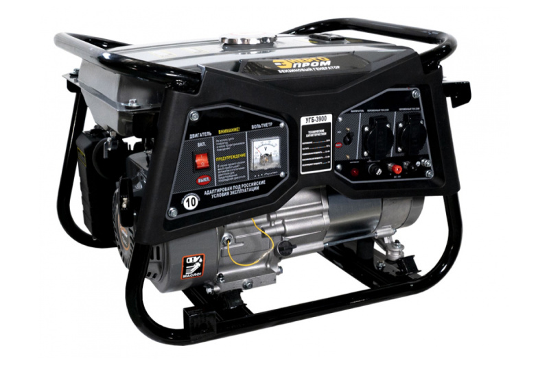 Бензогенератор 3500 Вт ЭНЕРГОПРОМ УГБ-3900