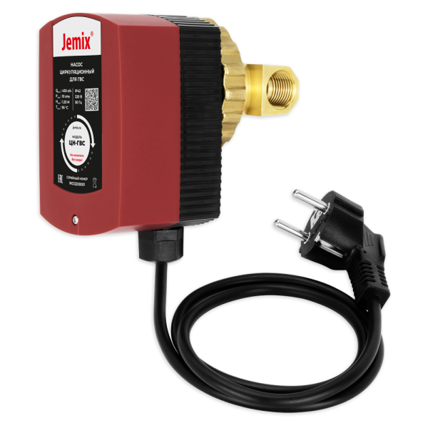 Циркуляционный насос Jemix для ГВС (горячего водоснабжения, мощност 3-9)
