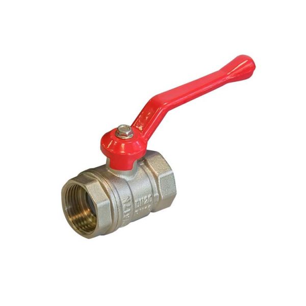 Кран шаровый 1/2" в/в рычаг латунь СТМ (119) ХХ