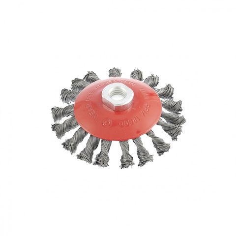 Щетка для УШМ 115 мм М14 тарелка витая проволока EDGE by PATRIOT 813010010