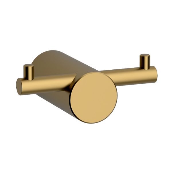 Крючок двойной KAISER Vita /Нержавейка/Шлифованное золото