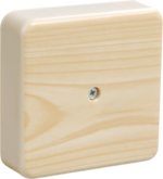 Коробка распаячная нар.монт. 75х75х20 сосна (с контактной группой) КМ41212-04 (упак.100/100) Коробка распаячная нар.монт. 75х75х20 сосна (с контактной группой) КМ41212-04 (упак.100/100)