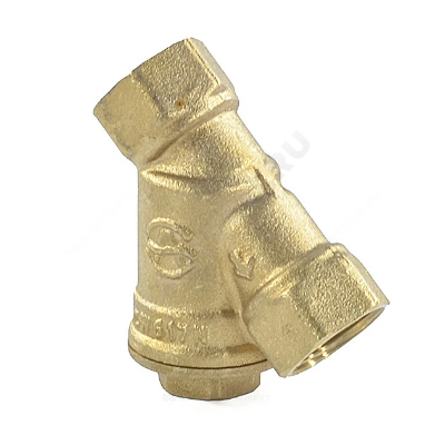 Фильтр косой латунный 3/4" в/в "Aquasfera"