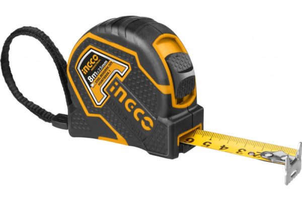 Рулетка 8*25 мм INGCO HSMT8808.1 INDUSTRIAL