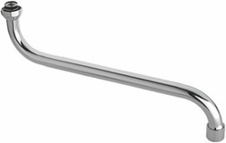 Излив круглый для ванны 37см VIKO (нерж. сталь)