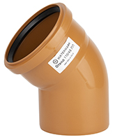 ОТВОД 110 х 45* ПП WaterMark SN2 наружный /40iшт/