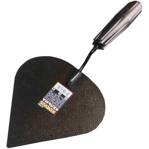 Кельма штукатура стальная сердце пластиковая ручка Korvus 1417004