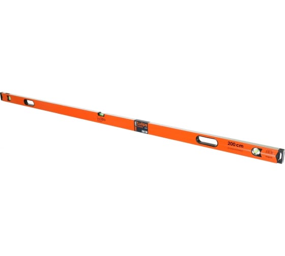 Уровень 2000 мм алюминиевый профиль 3 глазка Tulips II13-727