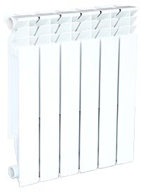 РАДИАТОР "WATERMARK" WTX-500/96 PREMIUM 6секц. (аллюминий)